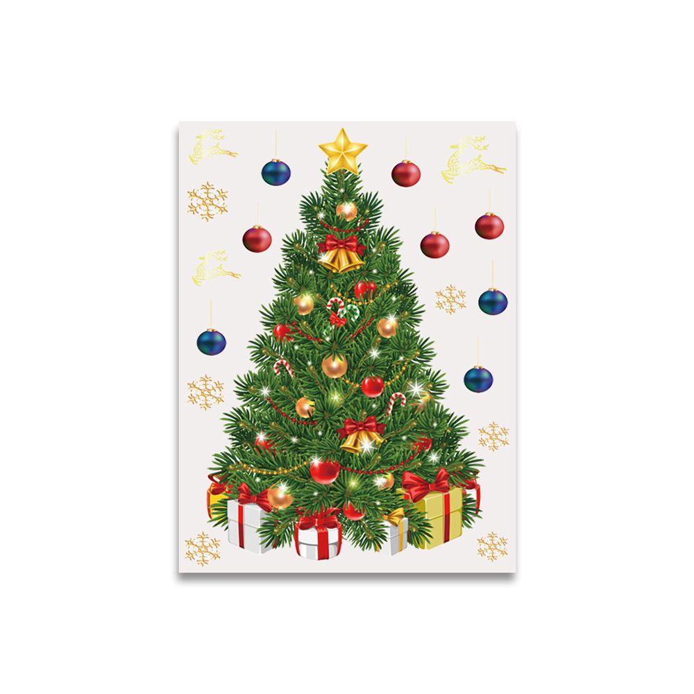 Sticker Dán Tường Trang Trí Phong Cách Giáng Sinh Năm Mới