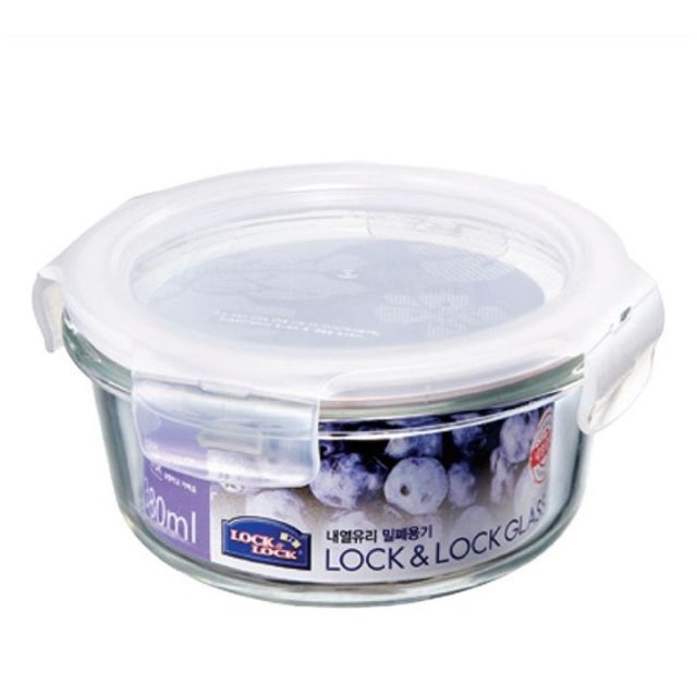 Hộp thủy tinh chịu nhiệt Lock & Lock 380ml/600ml/730ml