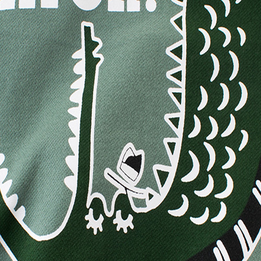 Áo nỉ dài tay in hình hoạt hình độc đáo ngộ nghĩnh cho bé trai