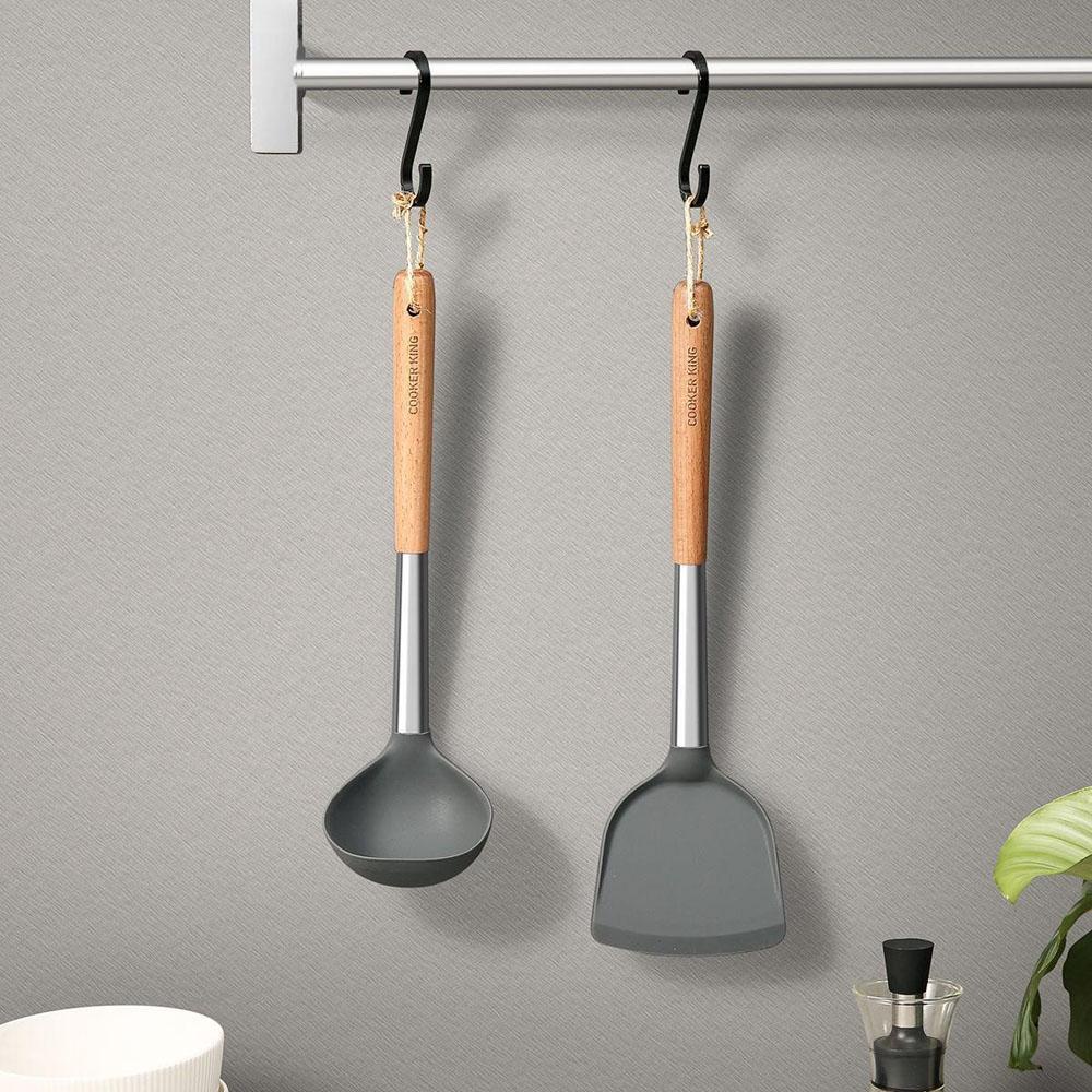 Vá Múc Canh Chịu Nhiệt Chống Dính Tiện Dụng Cho Nhà Bếp