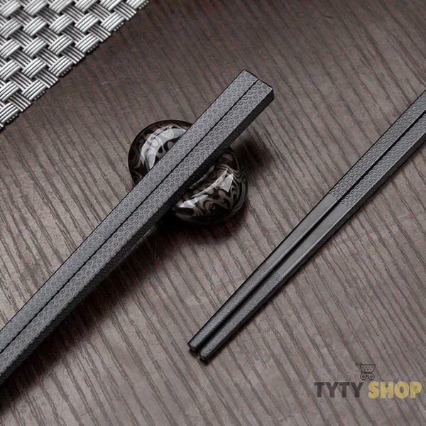 Set 10 đôi đũa Nhật sợi thuỷ tinh Glass Fiber SHIKISAI - Đũa Nhật kháng khuẩn chống nấm mốc chống trơn trượt