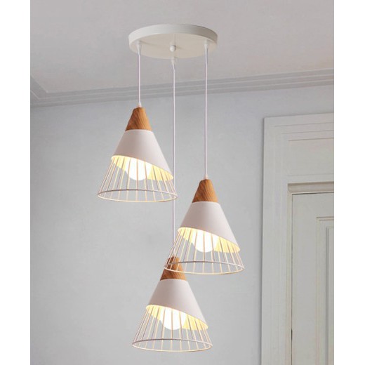 Đèn thả chao trang trí quán coffe, nhà hàng, quán ăn..hình chóp nón