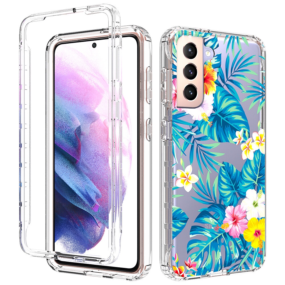 Ốp Điện Thoại Hybrid Bo Viền 2 Trong 1 Chống Sốc Cho Samsung Galaxy S22 Plus/S22 Ulta/S22/Note 20 Ultra/S20 Ultra/S21 Ultra/S21 Plus/S21