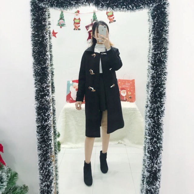 CÁC MẪU ÁO DẠ DÁNG DÀI