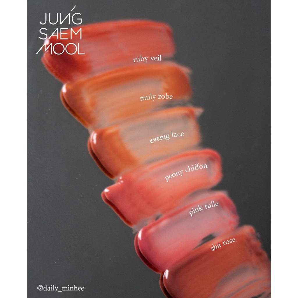 Son lì JUNG SAEM MOOL LIP PRESSION SEE THROUGH TINT