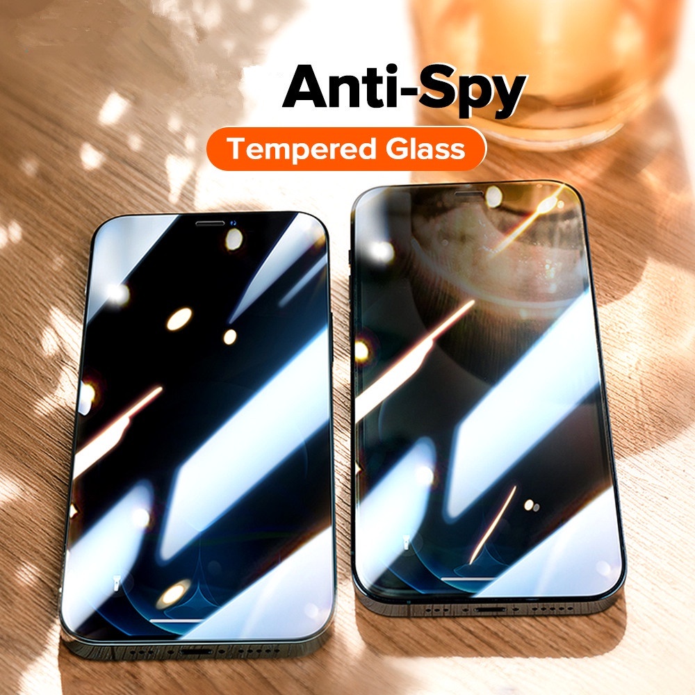 Anti-Spy Privacy Tempered Glass compatible for iPhone 11 12 13 Pro XR X XS Max Screen Protector on compatible for iPhone 12 Pro Max Mini 7 8 6 6S Plus SE Glass Phone Full screen coverage protection Film