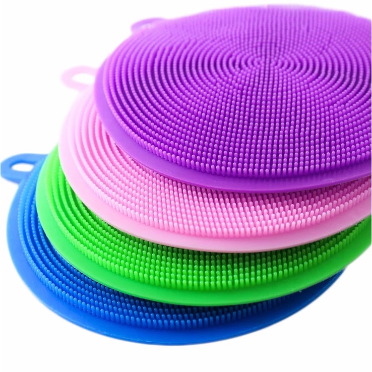 Miếng rửa chén bằng silicone cách nhiệt đa năng