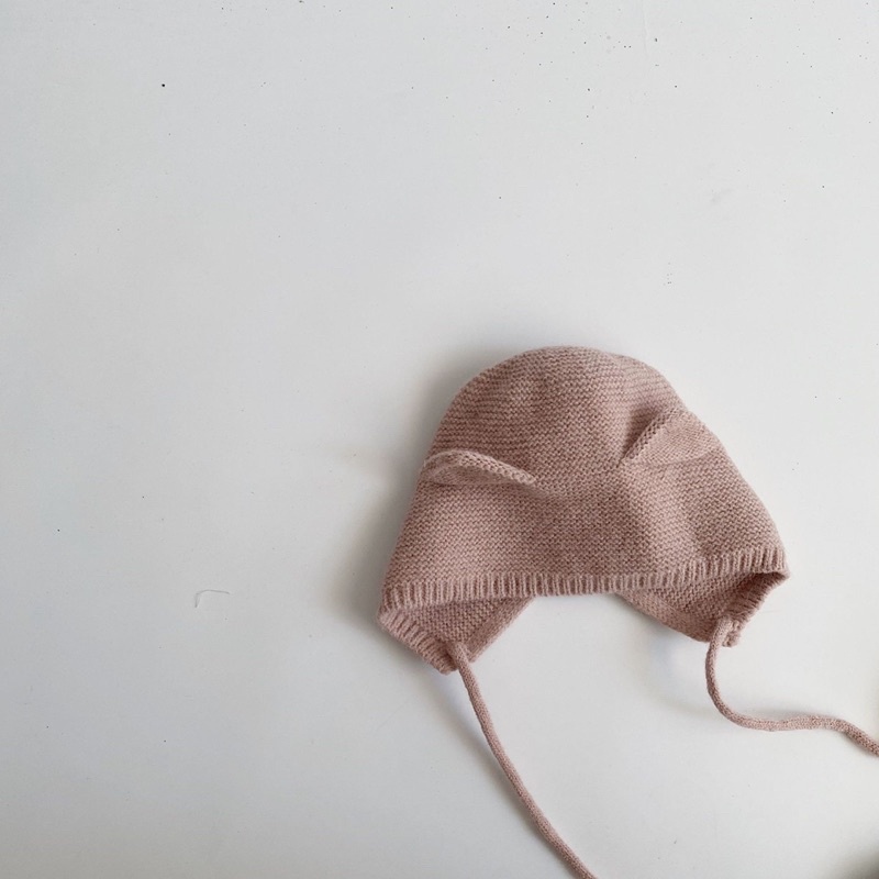 Mũ Len Jiwoo Tai Mèo Cho Bé Trai Và Bé Gái Từ 9 Tháng - 4 Tuổi