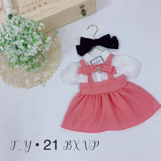 Set áo kèm váy yếm 6-17kg