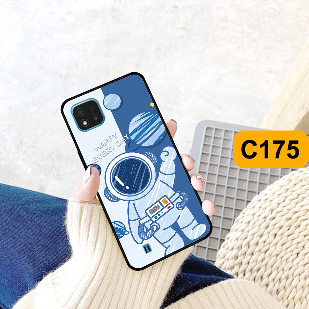 Ốp Realme C20 in hình astronaut, phi hành gia vũ trụ hottrend, độc đáo, cá tính.