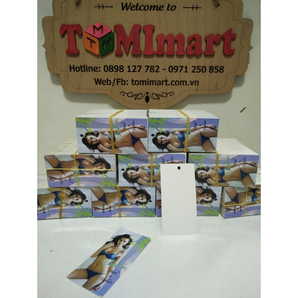 Tag mác đồ lót nữ - 200 tag