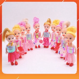 Búp bê mini cao 10cm siêu ngộ nghĩnh adhshop