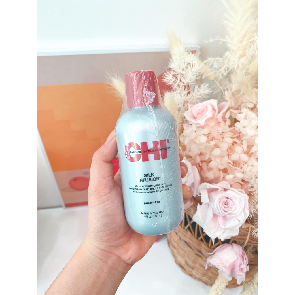 SERUM DƯỠNG TÓC CHI SILK INFUSION (Mỹ) 177ml