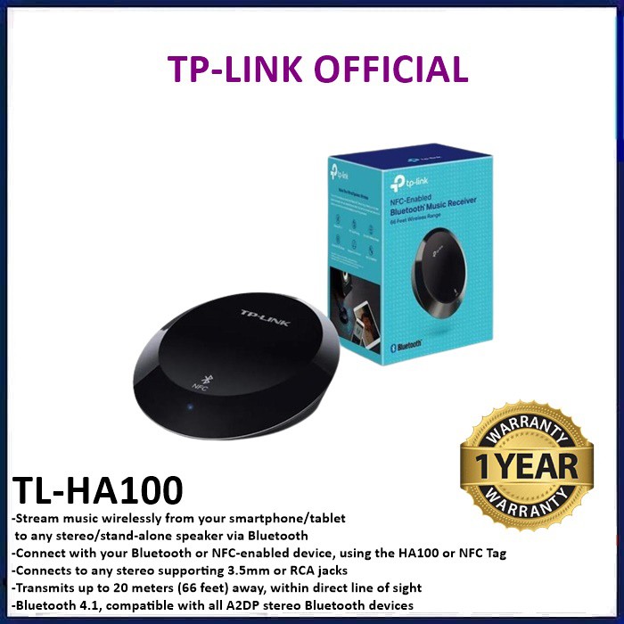 Thiết Bị Nhận Tín Hiệu Bluetooth Tp-Link Tl-Ha100 Tl Ha100 Tp Link