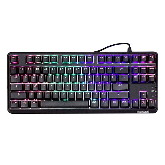 BÀN PHÍM CƠ FUHLEN M87S BLUE SWITCH LED RGB TKL Chopper Gaming Gear