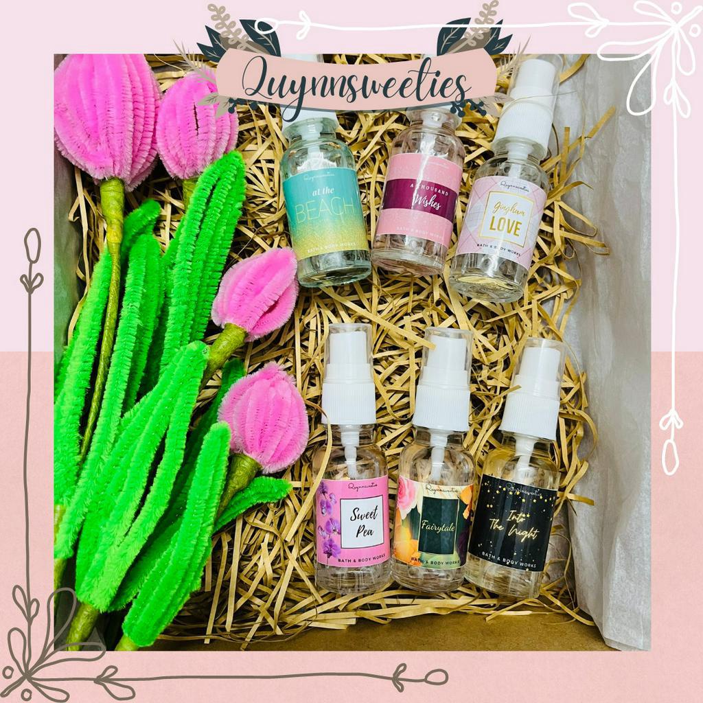 - Xịt thơm Body Mist của Bath and Body works (nhiều mùi)
