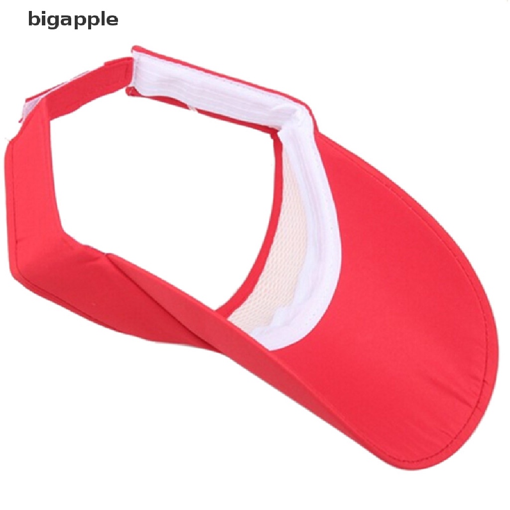 Bigapple Mũ Lưỡi Trai Màu Trơn Chống Nắng Đi Biển Mùa Hè Có Thể Điều Chỉnh Được Kích