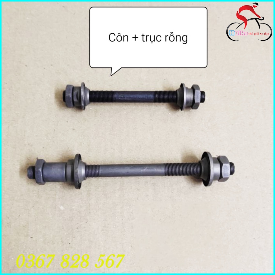 Trục Rỗng Và Ty Kẹp Mở Nhanh Bánh Xe Đạp Thể Thao