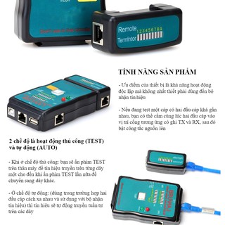 Bộ test cáp mạng đa năng CT-168