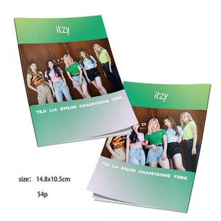 Kpop Itzy Mini book ảnh siêu nét It's icy