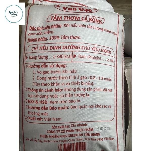 2kg gạo tấm nở xốp cơm