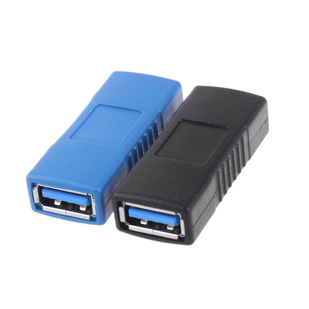 Đầu Nối Chuyển Đổi USB 3.0 F / F Tiêu Chuẩn Màu Xanh Đen