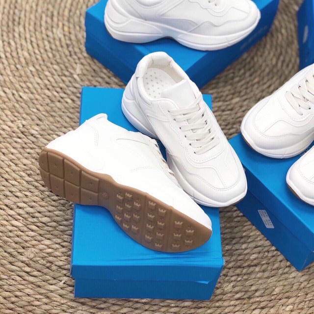 Giày thể thao sneaker trắng đế nâu fullbox hàng quảng châu cao cấp