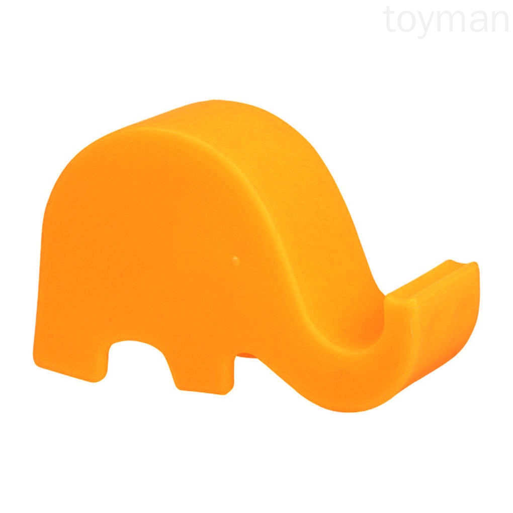 Giá đỡ điện thoại/ máy tính bảng hình chú voi mini để bàn tiện dụng tùy chọn màu sắc