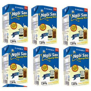 COMBO 6 HỘP SỮA ĐẶC NGÔI SAO PHƯƠNG NAM XANH BIỂN - HỘP 1284G