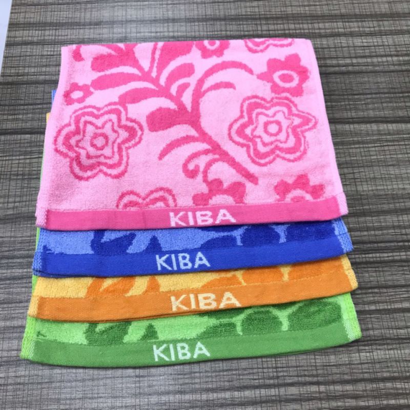 Khăn mặt Kiba cao cấp in hoạ tiết KT 30x45.