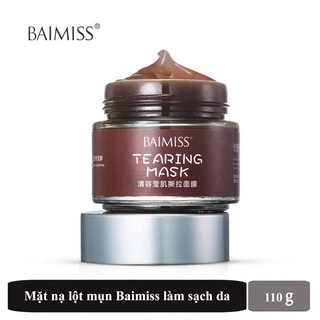 Mặt nạ lột mụn đầu đen Baimiss làm sạch da, se khít lỗ chân lông 110g