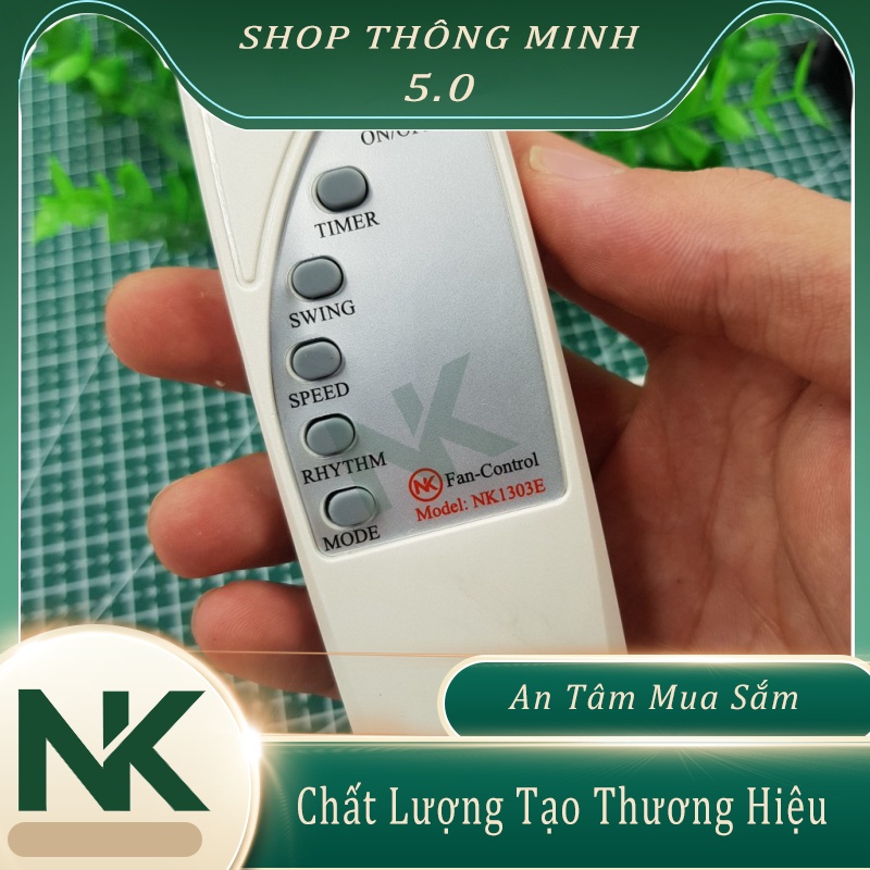 Remote Quạt NK FAN Bản Tiếng Anh Và Tiếng Việt