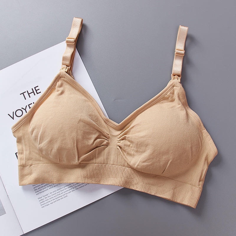 Áo ngực cho con bú Aliqua không gọng nâng đỡ tốt, áo lót thấm hút, chống chảy xệ giữ dáng mặc sau sinh thoải mái