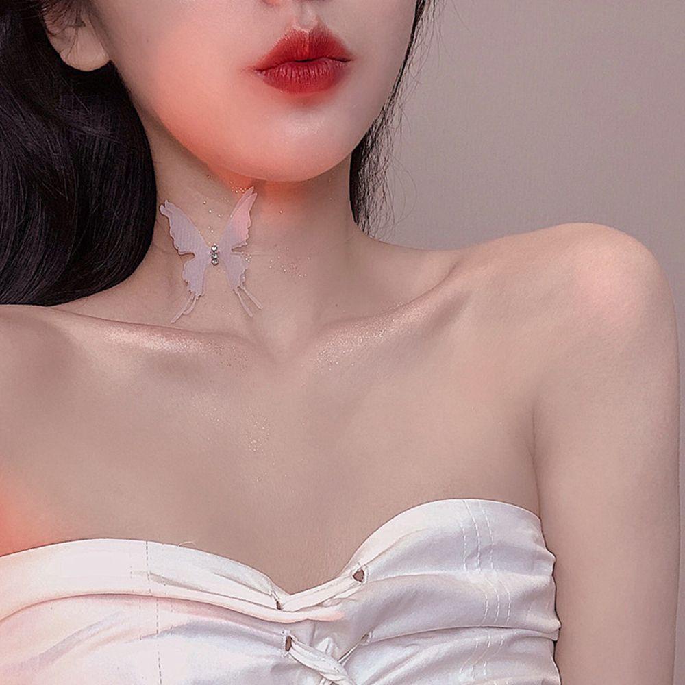 Vòng cổ Mặt Hình Bướm Thời Trang Dành Cho Nữ