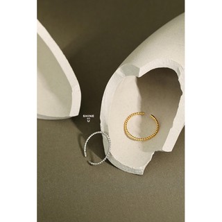 Nhẫn nữ bạc s925 nhẫn mảnh, thanh lịch