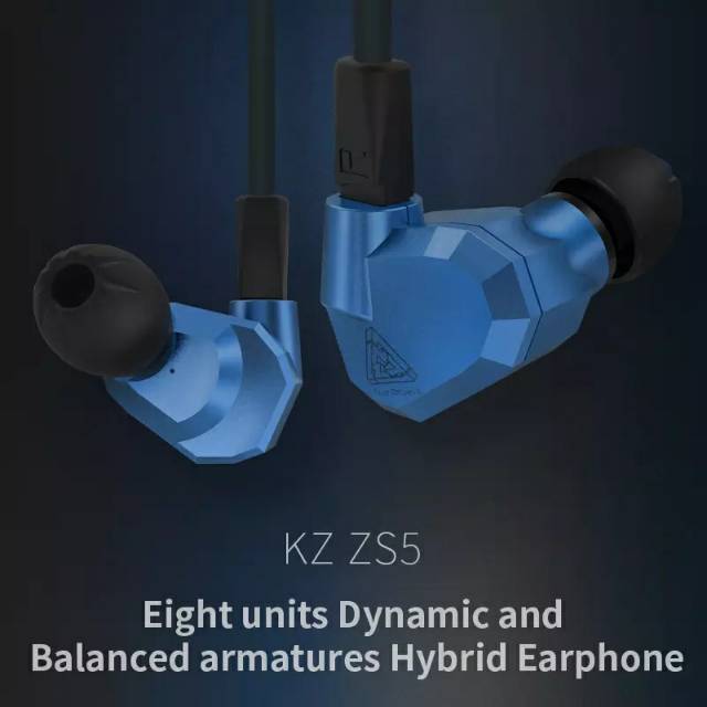 Tai Nghe Kz Zs5 Kèm Mic 2dd 2ba Hi