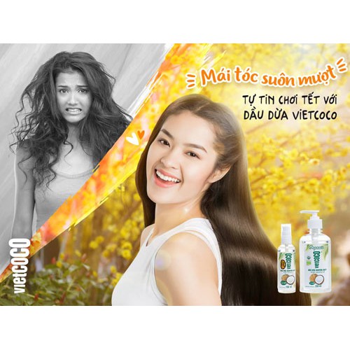 Dầu Dừa Organic Vietcoco Chai Vòi 500ml