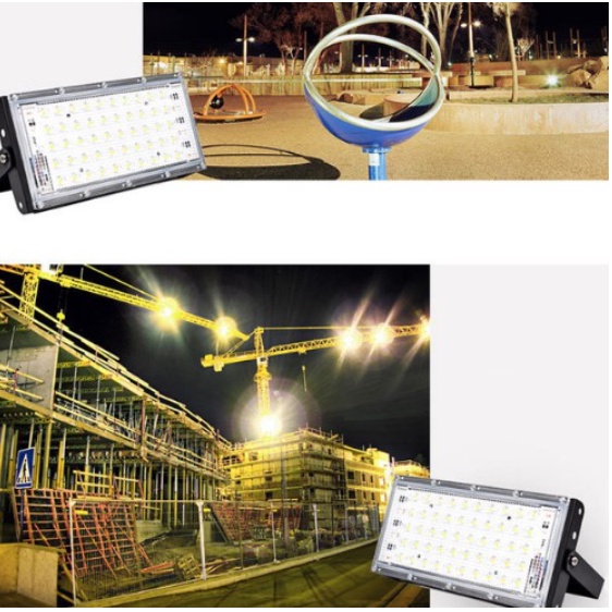 Đèn Led Pha Ngoài Trời, Đèn Pha 50W Chống Nước Tiết Kiệm Điện ĐÈN TOKI