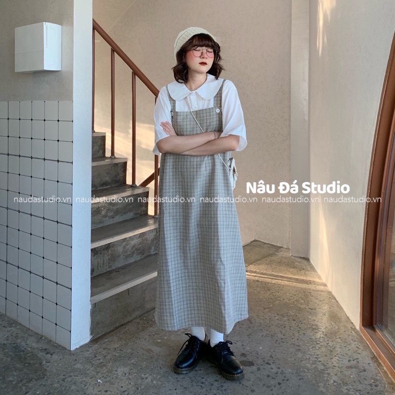 YẾM OVERSIZE DÁNG DÀI SUÔNG không tặng kèm áo  - NÂU ĐÁ STUDIO.