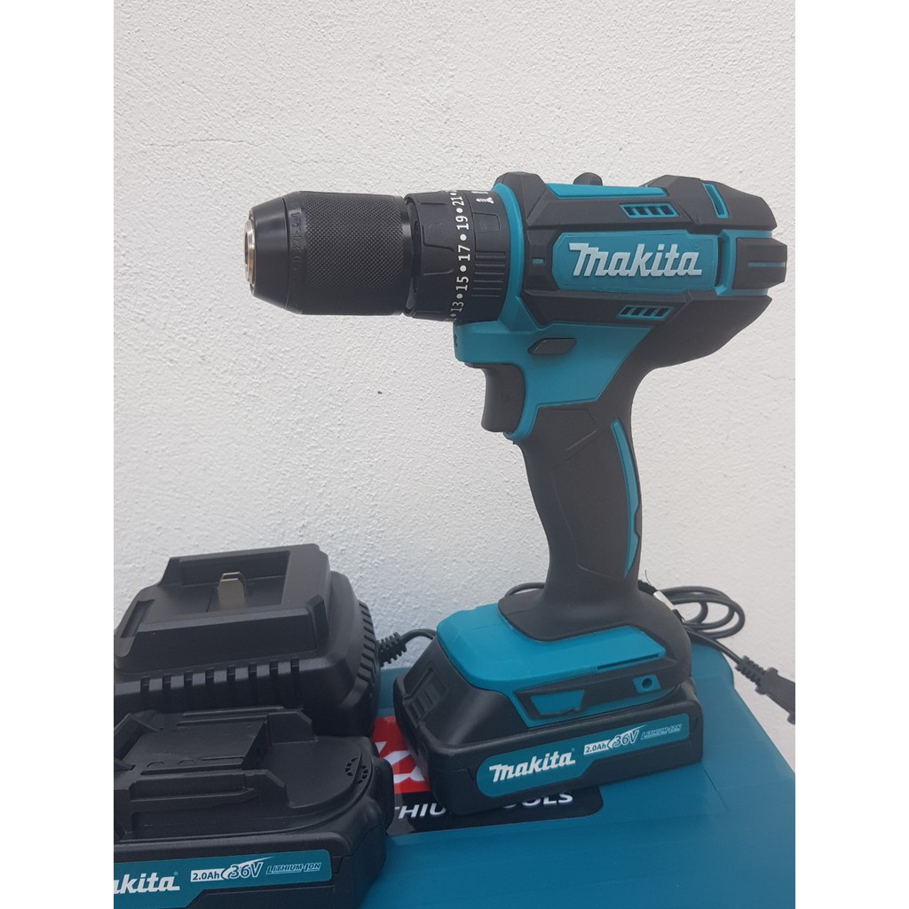 Máy Khoan Pin Makita 36V Mác In Nổi . Có búa . 3 Chế Độ