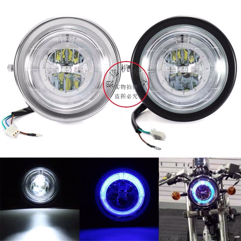 Đèn pha led kiểu Su GN, độ nhiều loại xe classic, cafe racer...