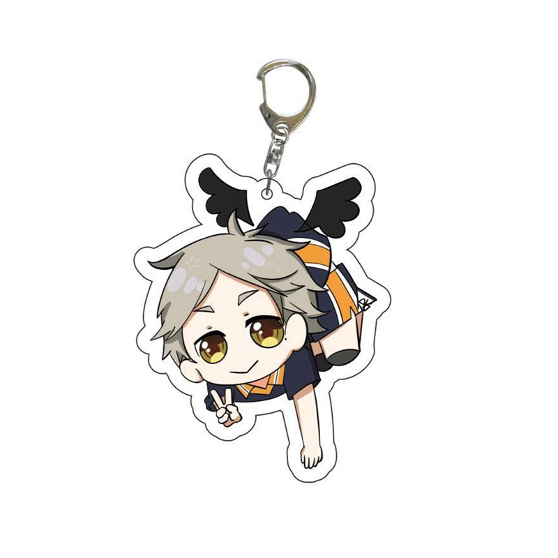 Tmdbyx Móc Khóa Hình Nhân Vật Anime Haikyuu Dễ Thương