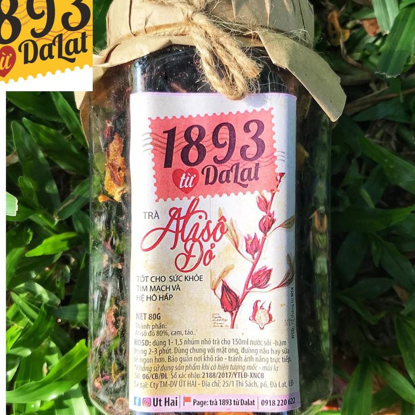 Trà hoa Atiso Đỏ sấy khô Đà Lạt 1893