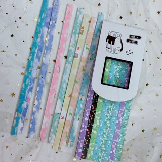 Giấy gấp sao họa tiết cute, giấy thủ công Nhật Bản, giấy thủ công origami, giấy làm hoa giấy