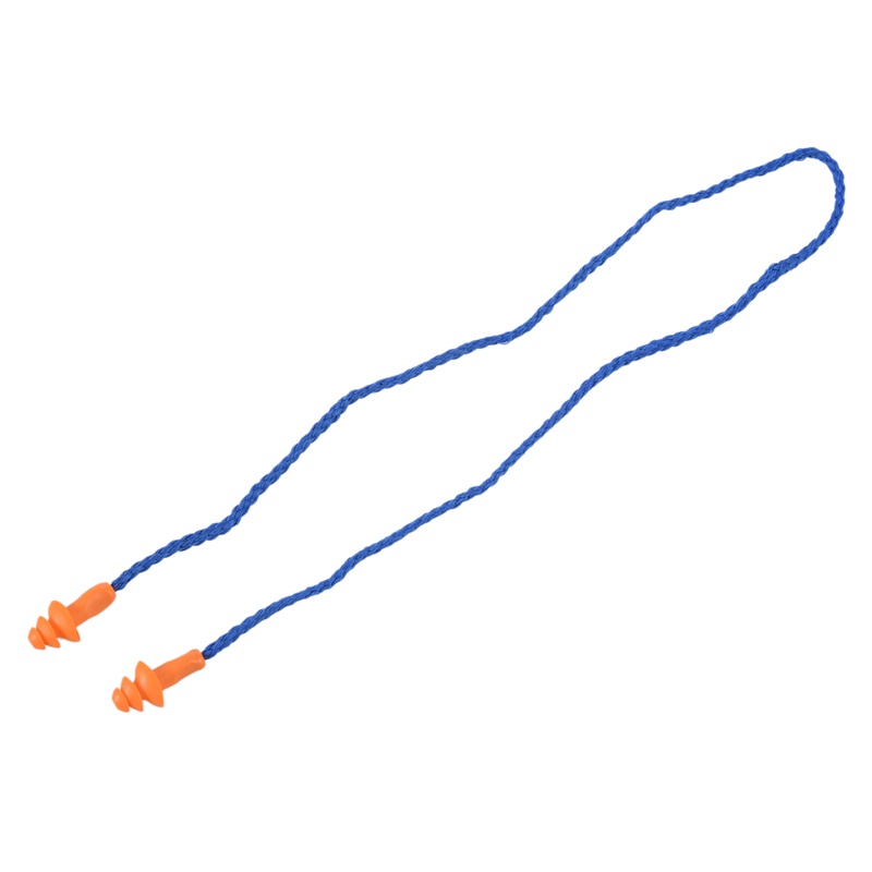 Set 10 Nút Bịt Tai Bằng Silicon Mềm Bảo Vệ Tai Chống Ồn Màu Xanh Dương / Cam Dùng Khi Làm Việc Tại Nhà