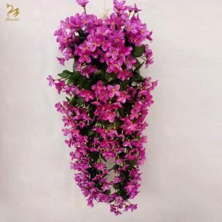 Chùm hoa Violet giả trang trí