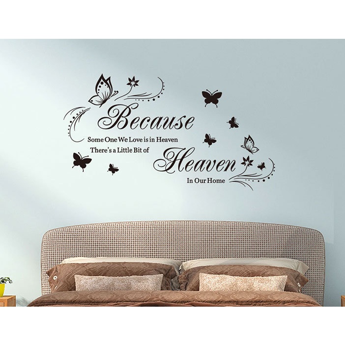 Decal trang trí tường - Chữ tiếng anh ý nghĩa