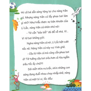 Nàng Tiên Cá Học Bơi