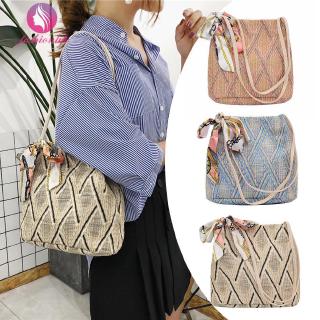 Túi xách nữ đan rơm thời trang