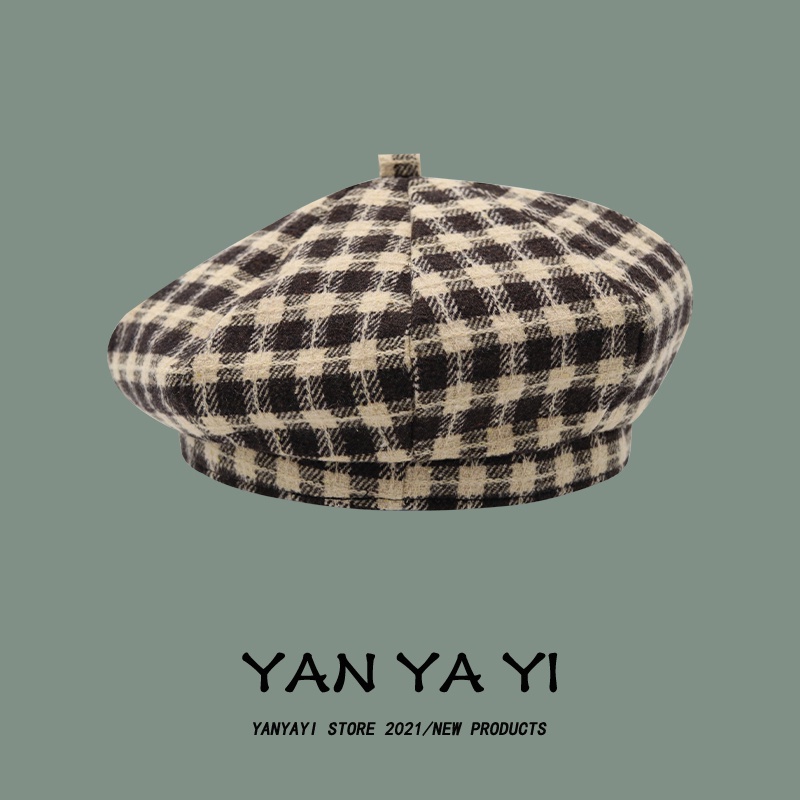 Mũ beret phong cách họa sĩ thời trang thu đông dành cho nữ